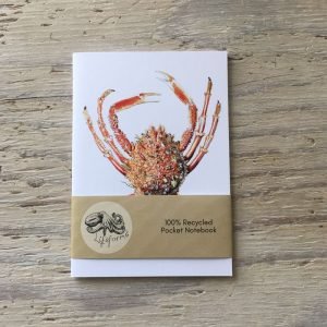 Spider crab pocket notebook