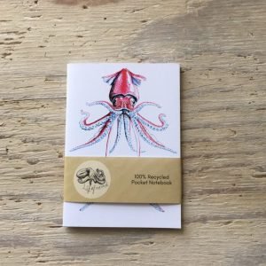 flying squid pocket notebook