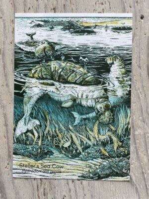 Stellers Sea Cow Art Print