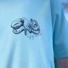 pocket octopus t-shirt, close-up of the octopus image