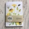 bumblebee and dandelion pocket notebook
