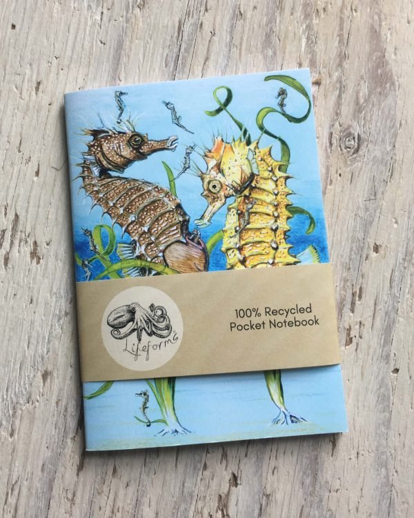 Spiny Seahorse pocket notebook