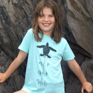 childrens leatherback turtle t-shirt