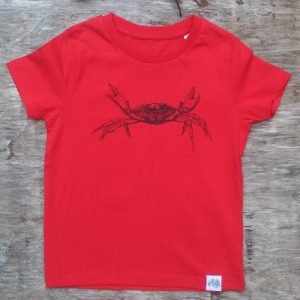 Children's shore crab t-shirt