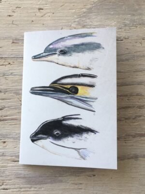 cetacean faces pocket notebook