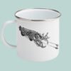 Cuttlefish enamel mug