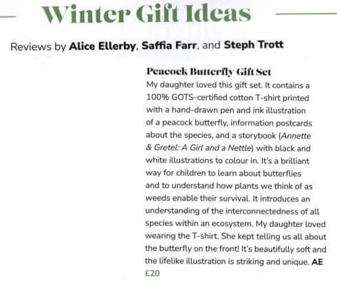 Butterfly gift set review juno magazine