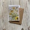 Bumblebee and Dandelion Greetings Card