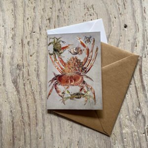 Crabs Galore Greetings card