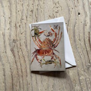 Crabs Galore Greetings card