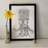 Little Atlantic Cuttlefish Fine Art Print