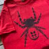 Childrens Ladybird spider t-shirt - red