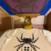 Ladybird Spider T-shirt Screen printed in Ceredigion