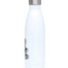 Octopus water bottle - stainless steel water bottle printed with original artwork of a curled octopus in resting position