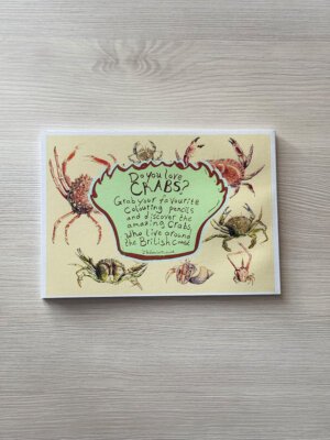 Crabs Colouring Book - back