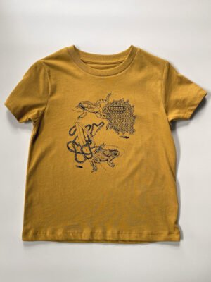 Children's Frog and Toad T-shirt, a celebration of spring