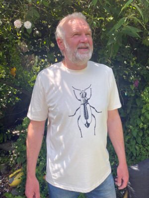 Scarlet malachite beetle T-shirt