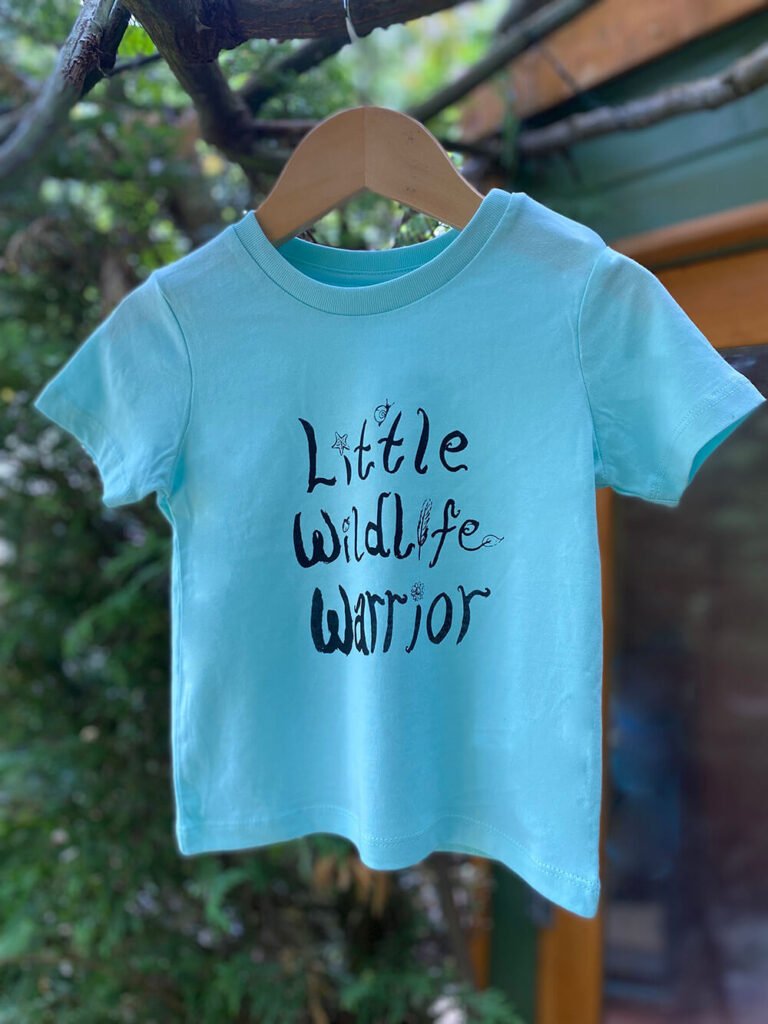 little wildlife warrior t-shirt for toddlers
