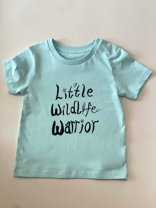 Little wildlife warrior T-shirt for toddlers