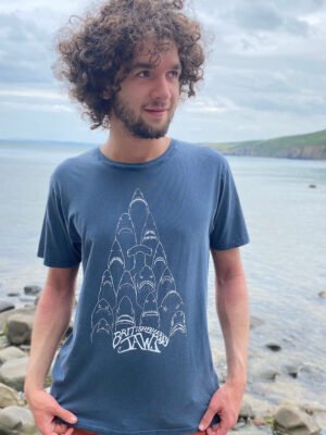 British Sharks Jaws T-shirt Lifeforms Art