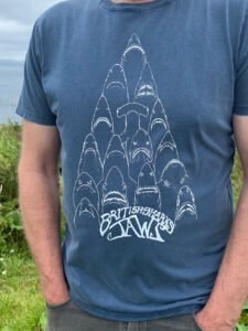 British Sharks Jaws T-shirt