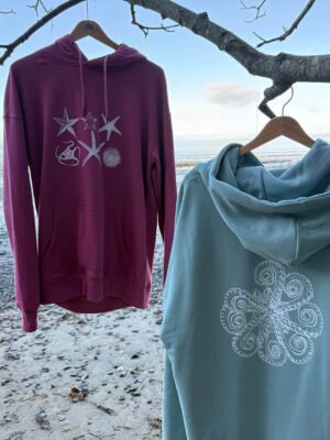 Echinoderms and octopus hoodies