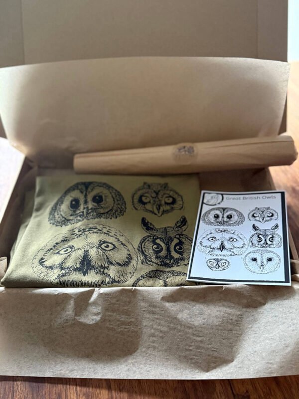 owl faces gift set