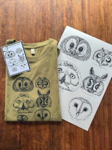 owl faces gift set