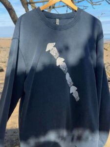 Barrel Jellyfish sweatshirt stonewash