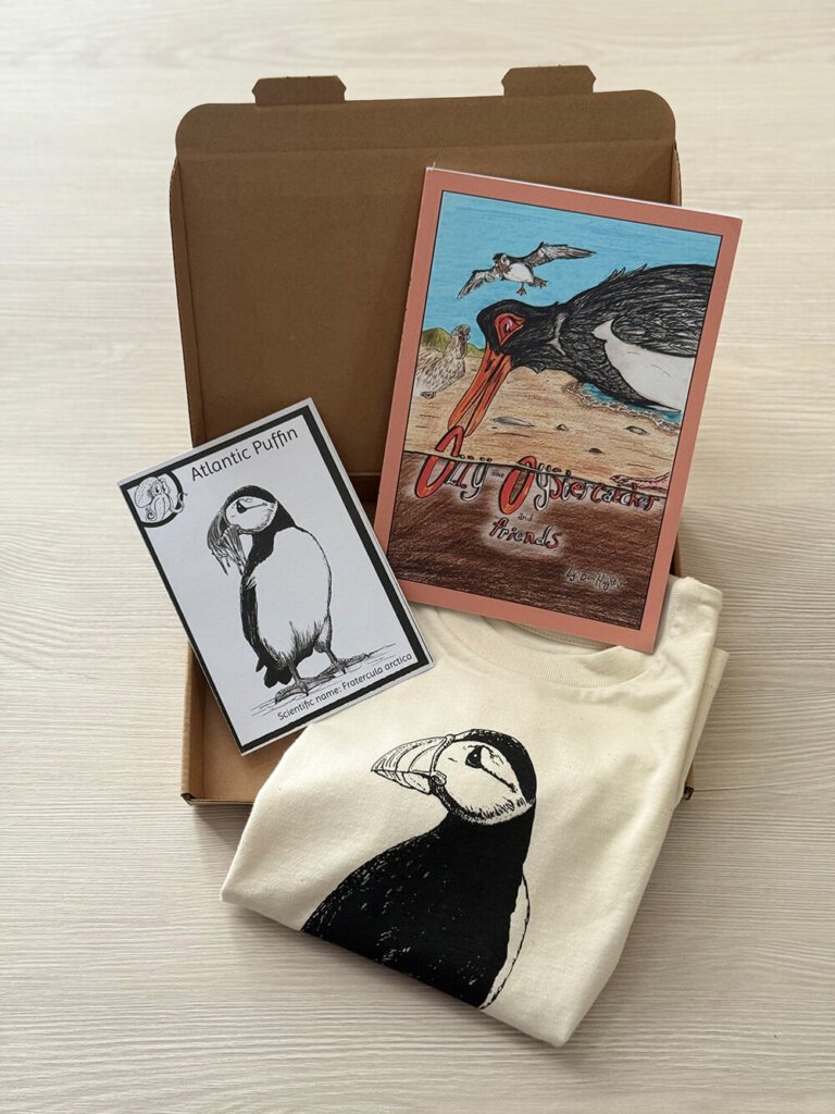 Children's Coastal Birds Gift Set