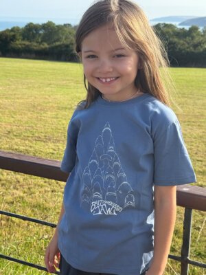 Children's sharks jaws T-shirt