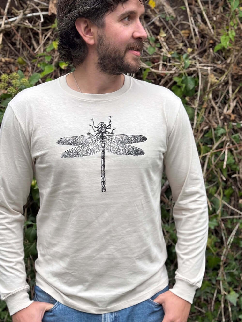 Dragonfly Long Sleeve T-Shirt - Image 2