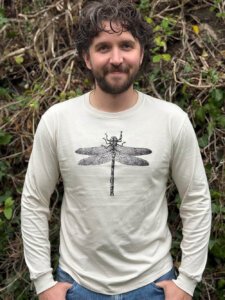Long sleeve dragonfly t-shirt