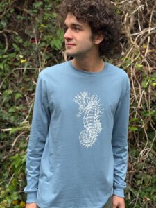 Long sleeve seahorse t-shirt