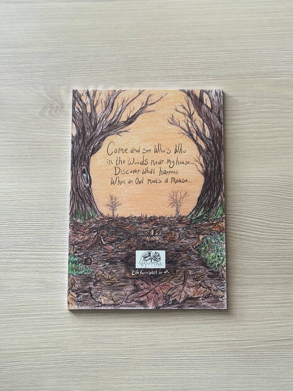 Woodland Nature Discovery Book - Back